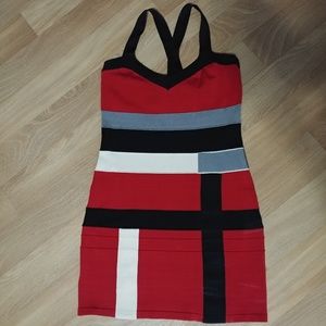 Bebe Bodycon Spandex Mini Dress